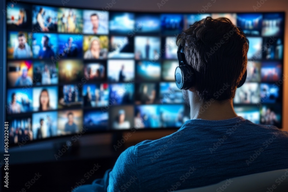 Broadcast director, the employee who controls the live stream Broadcast director, the employee who controls the live stream