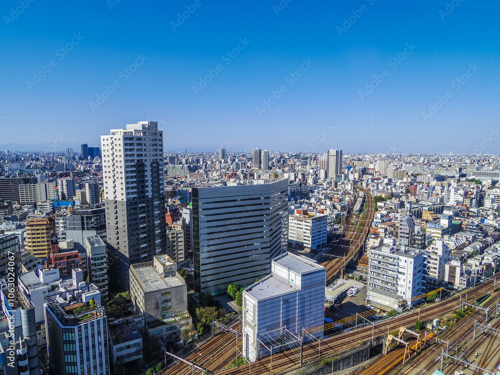 Fototapeta premium 【東京都】東急歌舞伎町タワーからの景色