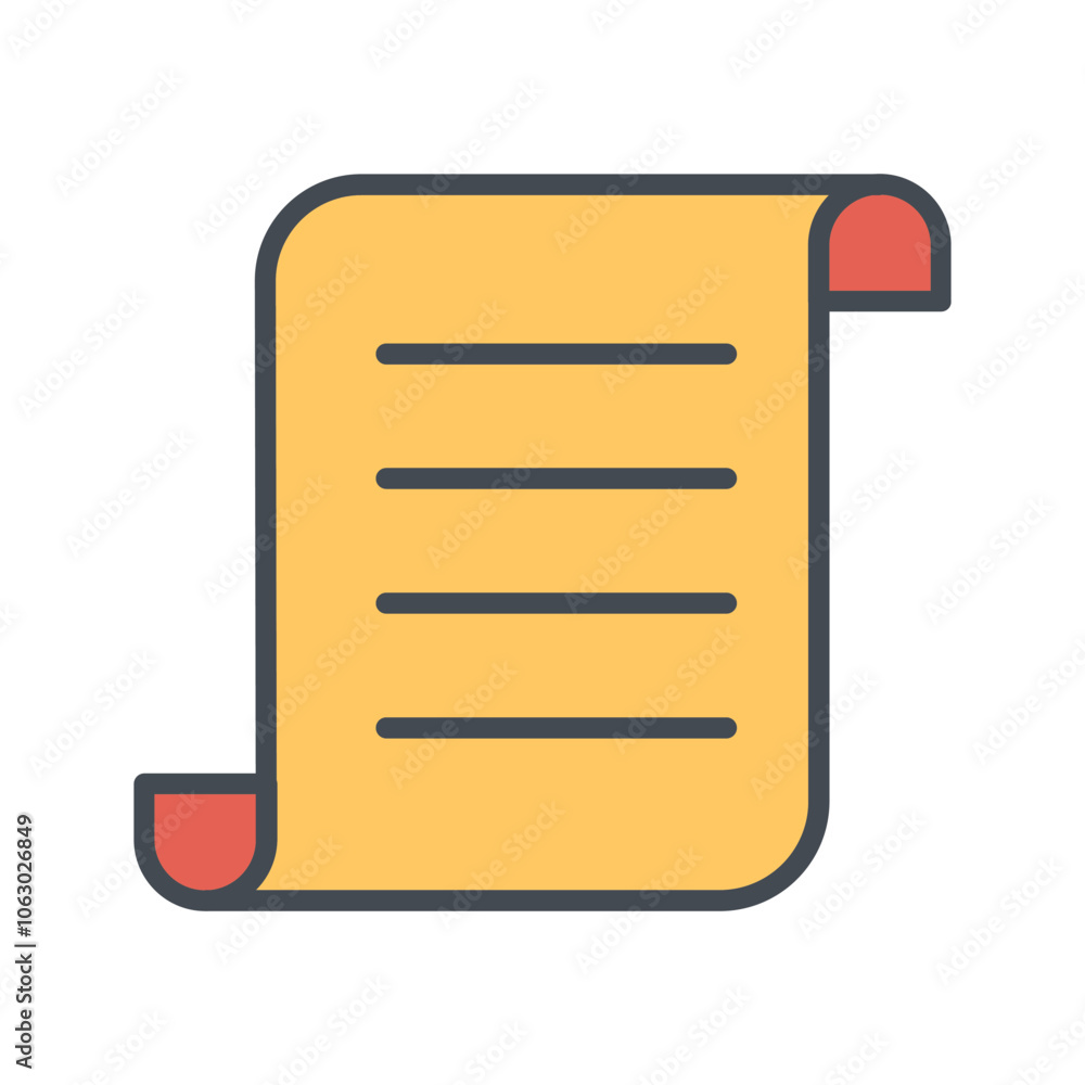 Read Receipt Vector Icon Read Receipt Vector Icon