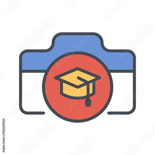 Photography Education Vector Icon