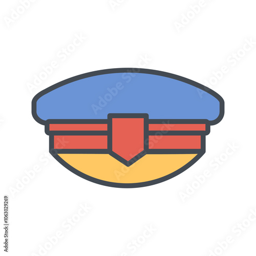 Postman Hat Vector Icon