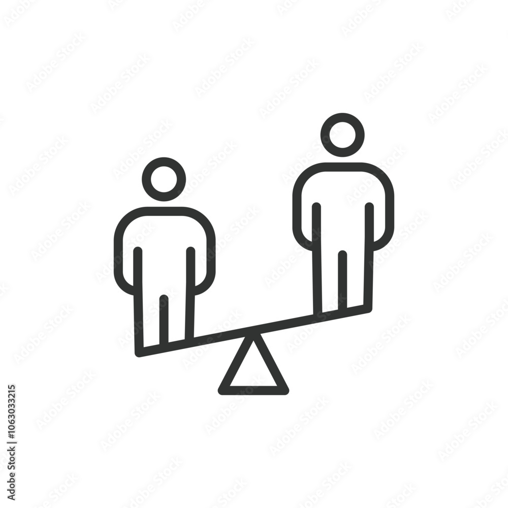 Racism, icon in line design. Racism, discrimination, equality, diversity, justice, tolerance, prejudice on white background vector. Racism editable stroke icon Racism, icon in line design. Racism, discrimination, equality, diversity, justice, tolerance, prejudice on white background vector. Racism editable stroke icon