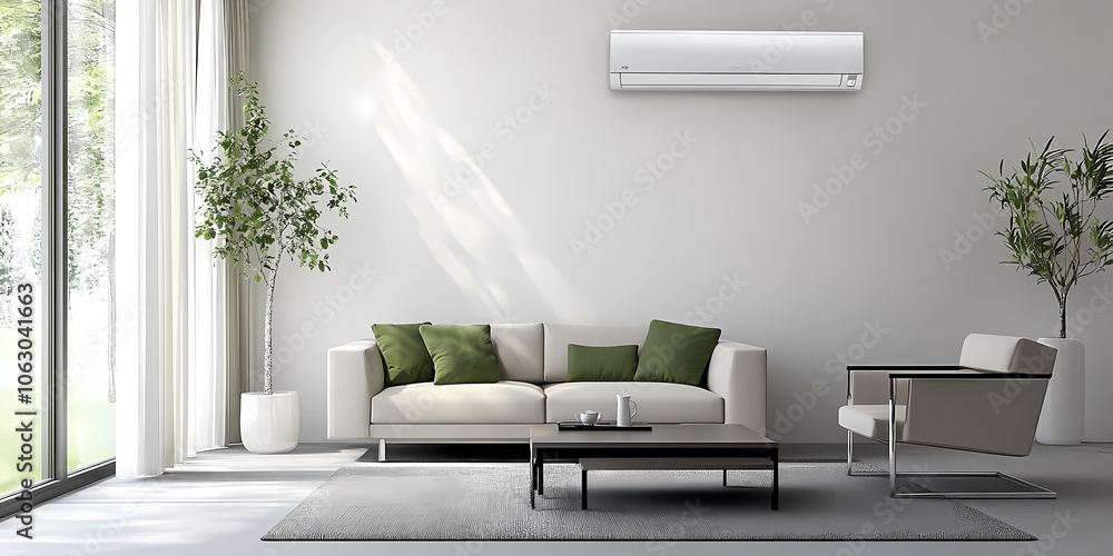 Modern home scene Modern home scene