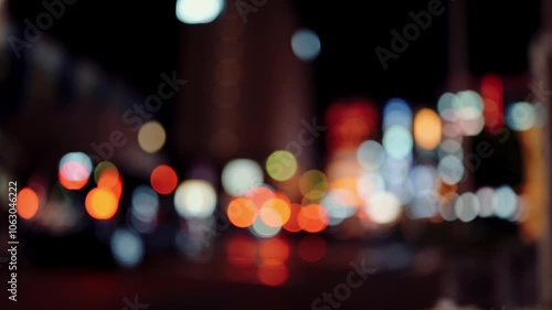 christmas lights in the night