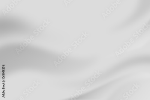 Abstract gray background with smooth gradient and soft waves.