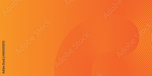 Abstract orange background with diagonal lines. Dynamic shapes composition eps 10