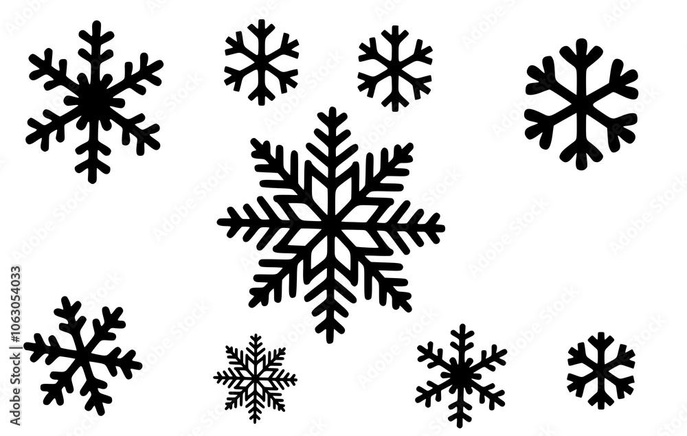 Snowflake set Snowflake set