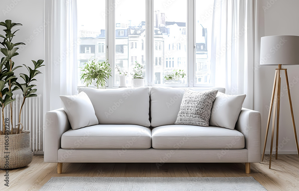 Modern home scene Modern home scene