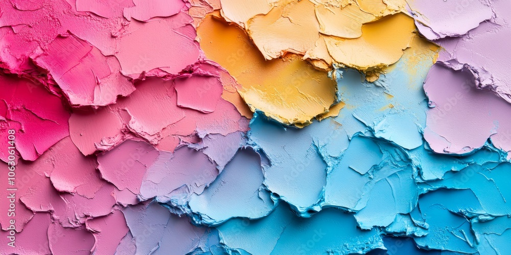 This is a colorful, abstract art piece that looks like textured paint on a concrete wall. It would be great as a wallpaper. This is a colorful, abstract art piece that looks like textured paint on a concrete wall. It would be great as a wallpaper.