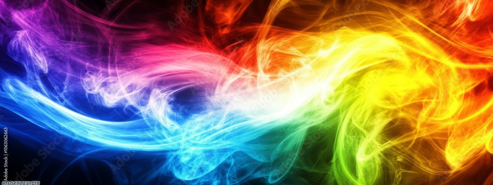 Colorful abstract light and wavy desktop background Colorful abstract light and wavy desktop background