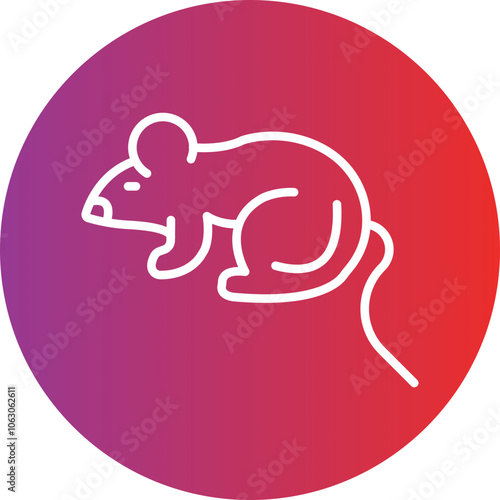 Mouse Vector Icon Style