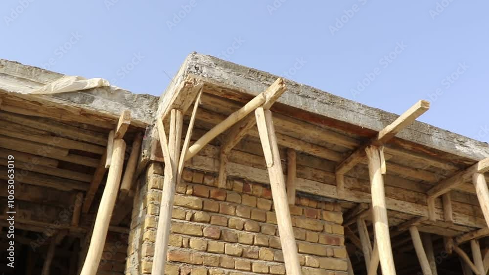 house under construction house under construction