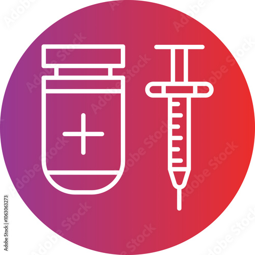 Opioids Vector Icon Style