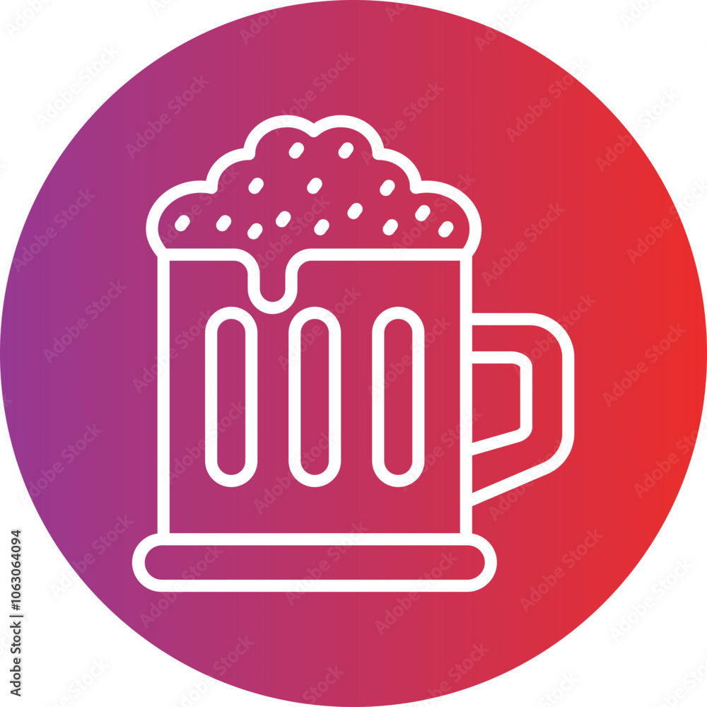 Free Beer Vector Icon Style Free Beer Vector Icon Style