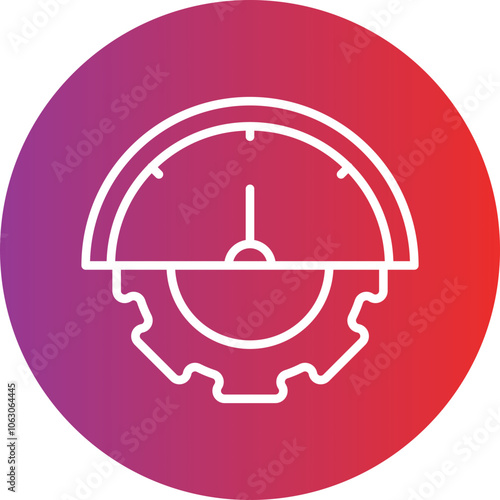 Accelerator Program Vector Icon Style