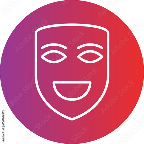 Masking Vector Icon Style