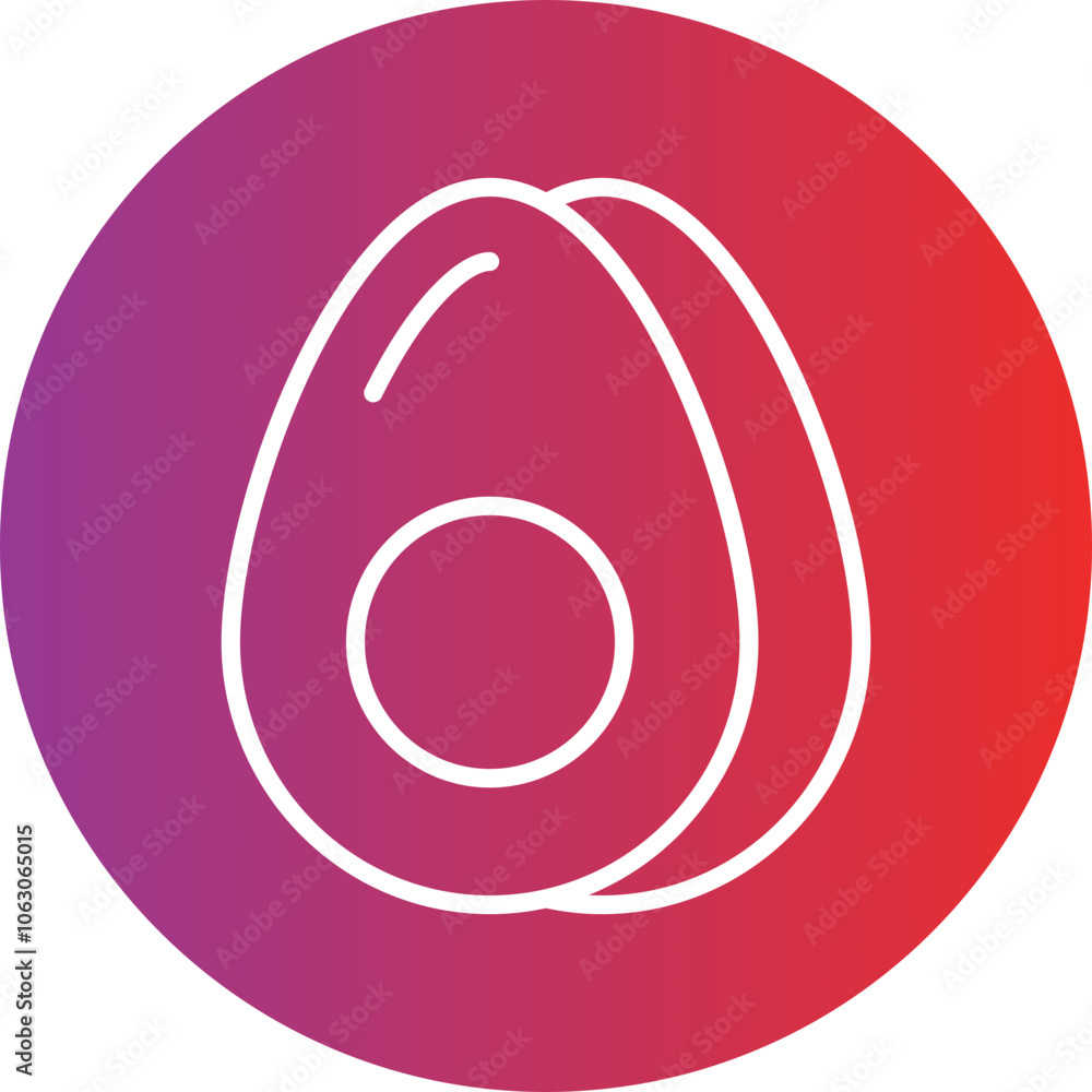 Eggs Vector Icon Style Eggs Vector Icon Style