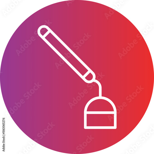 Hoe Vector Icon Style
