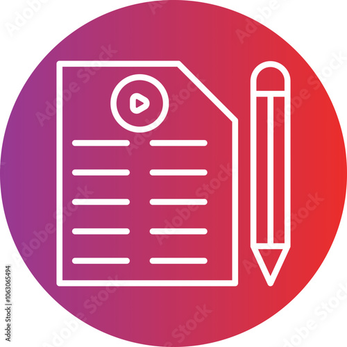Content Vector Icon Style