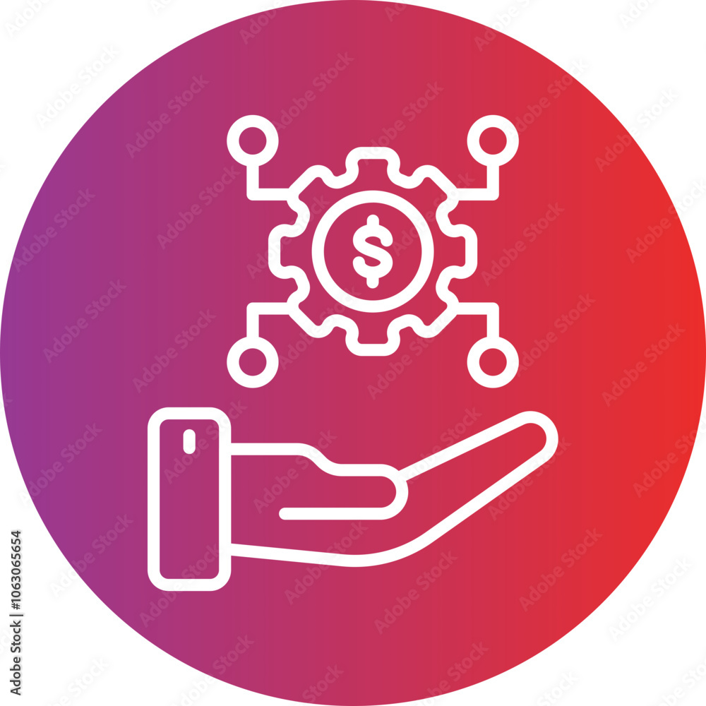 Creator Economy Vector Icon Style Creator Economy Vector Icon Style