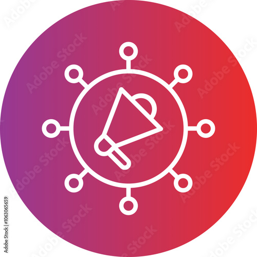 Viral Vector Icon Style