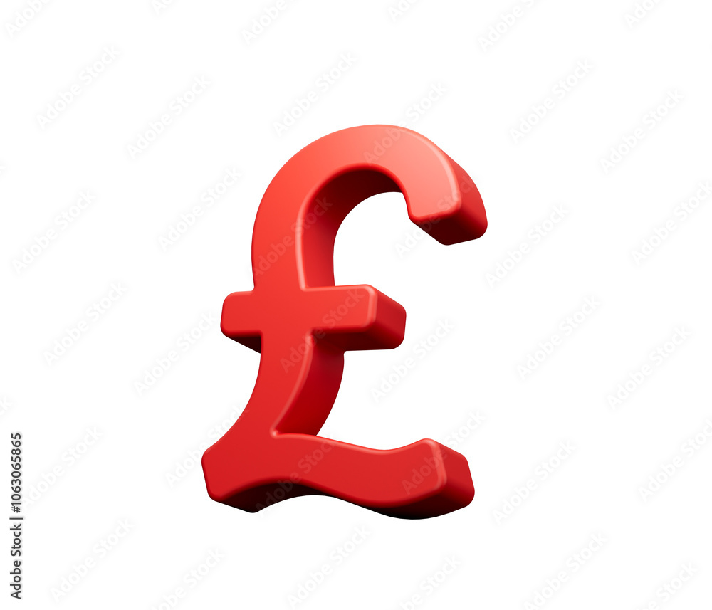 Red Pound 3d symbol , 3d illustration
Red Pound 3d symbol , 3d illustration