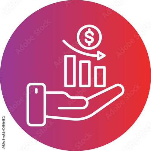 Loss Vector Icon Style