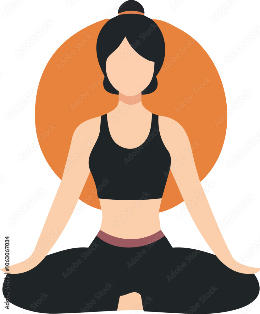 icona vettoriale di donna che pratica yoga in varie posizioni fondo trasparente editabile disegno piatto icona vettoriale di donna che pratica yoga in varie posizioni fondo trasparente editabile disegno piatto