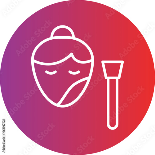 Peeling Vector Icon Style