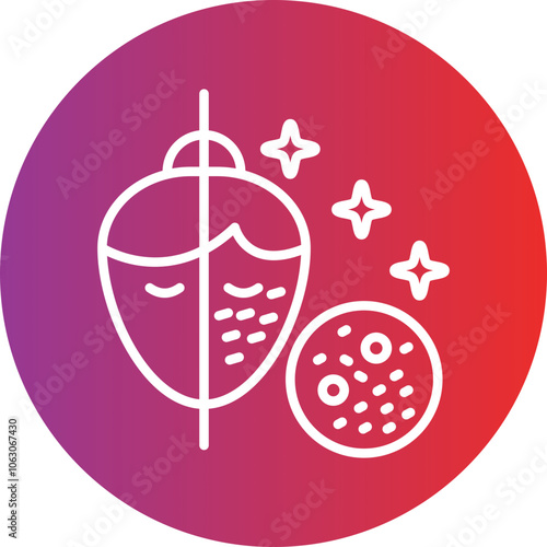 Acne Vector Icon Style