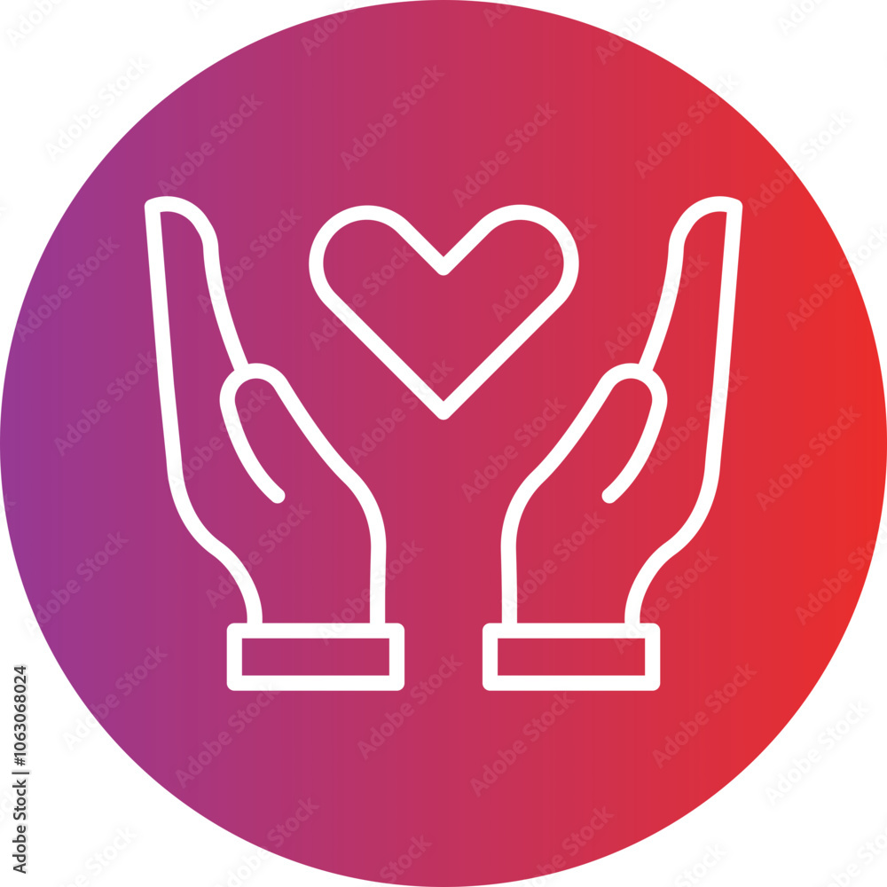 Holding hands Vector Icon Style Holding hands Vector Icon Style