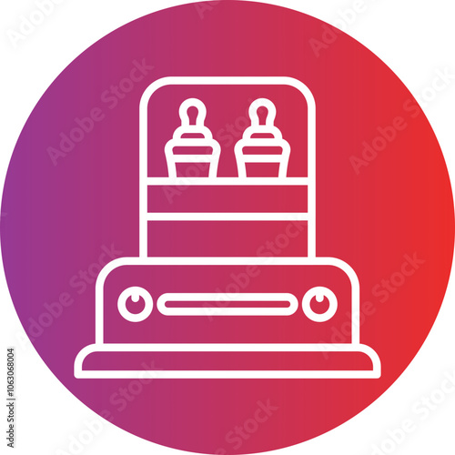 Bottle warmer Vector Icon Style