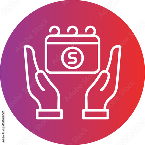 Maternity benefits Vector Icon Style