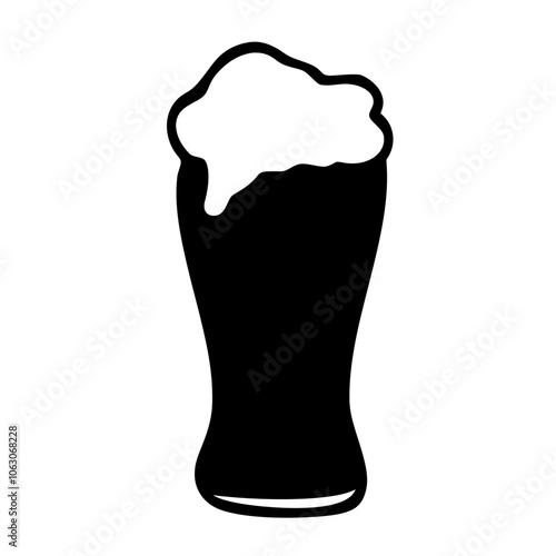 glassed of beer 
Beer bottle with a drinking glass full
Beer tap.