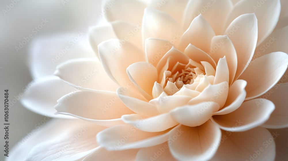 Obraz premium Macro shot of petal with gradient hues, rich textures, dark bokeh