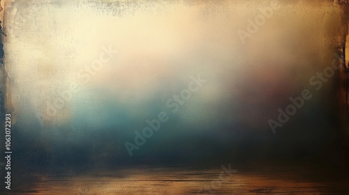 A Tranquil Abstract Landscape of Soft Gradients and Colors