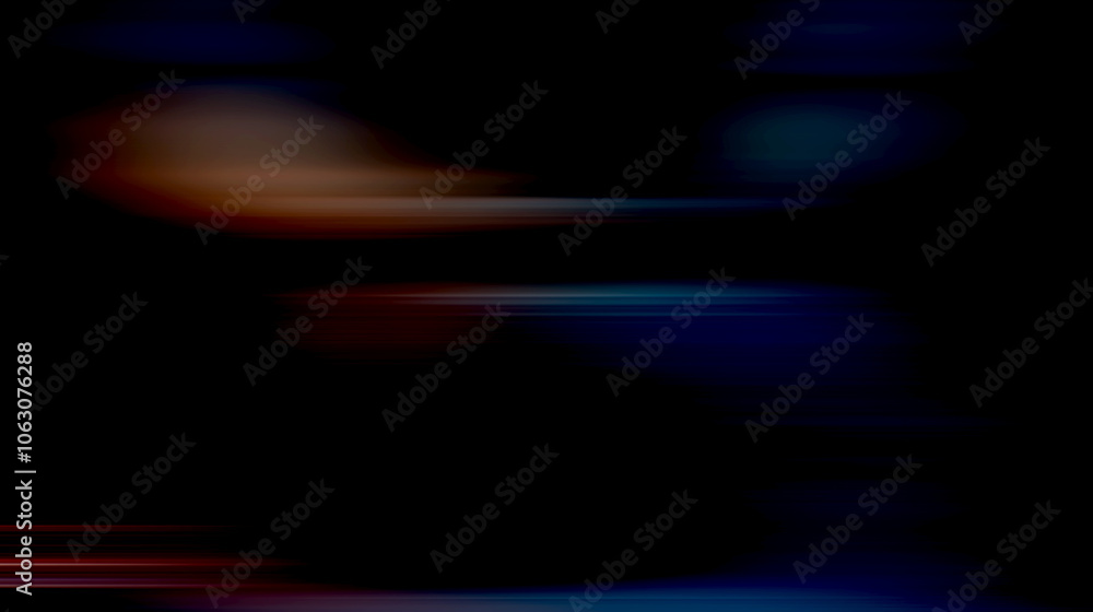 Obraz premium Gradient Abstract Art Background with Warm Horizontal Lines,Colorful Abstract Blurred Light Effects