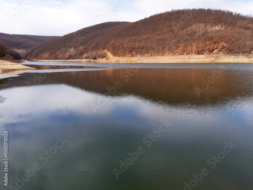 Mountain reflection in the lake