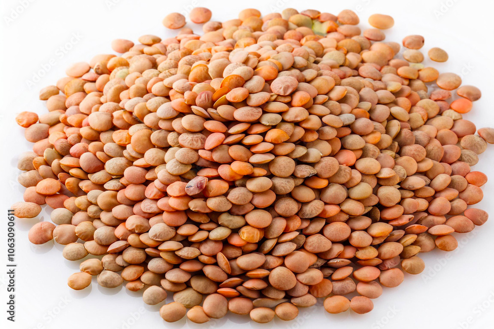 red lentils, close up red lentils, close up