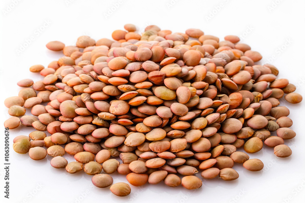 red lentils, close up red lentils, close up