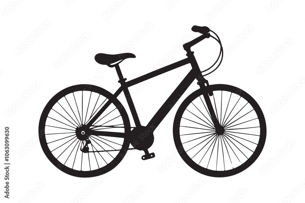 Bicycle silhouette vector illustration, Bicycle logo silhouette, Bicycle silhouette Vector Bicycle silhouette vector illustration, Bicycle logo silhouette, Bicycle silhouette Vector