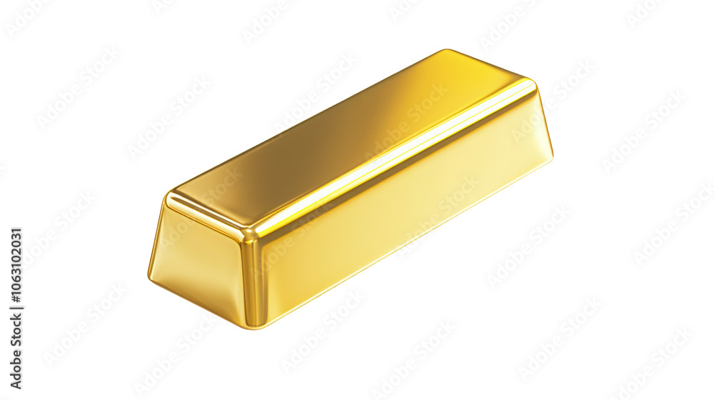 Gold bar represents wealth and investment opportunities in modern finance Gold bar represents wealth and investment opportunities in modern finance