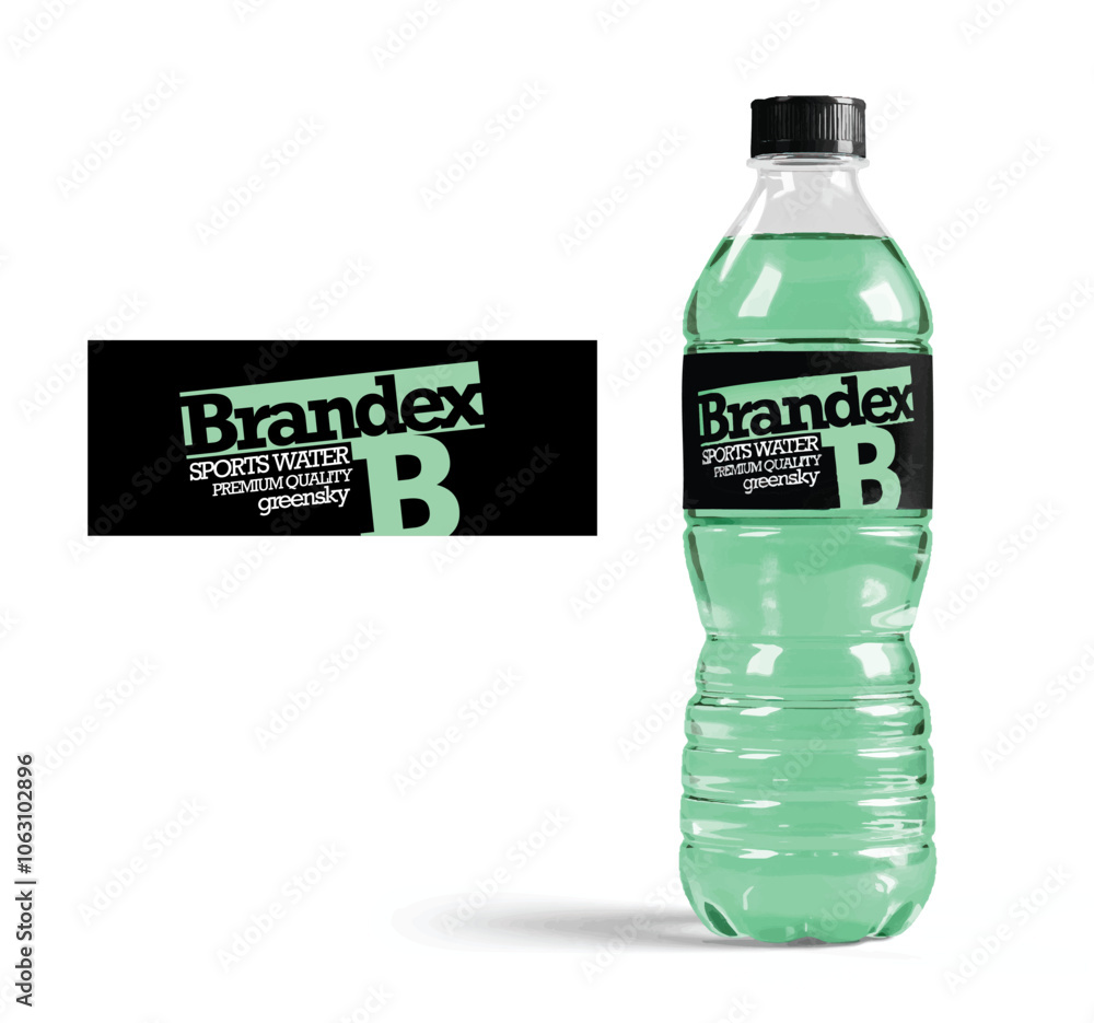 Foto Vibrant Multivitamin Energy Drinks packaging design - eps