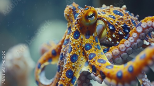 Blue-Ringed Octopus Venom: Among the most potent marine venoms, it contains tetrodotoxin that paralyzes muscles, potentially causing respiratory failure and death.
 photo