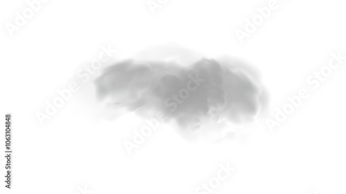 Png vector isolated smoke. White smoke texture on a transparent black background. Png Special effect of steam, smoke, fog, clouds. Transparent background. White cloudiness, mist, smog, dust, vapor.