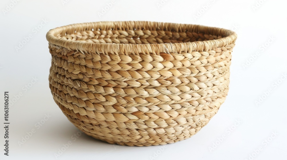 Hand-Woven Basket: Durable and charming, this basket is woven from natural fibers, making it ideal for practical storage solutions or enhancing home aesthetics.
Hand-Woven Basket: Durable and charming, this basket is woven from natural fibers, making it ideal for practical storage solutions or enhancing home aesthetics.
