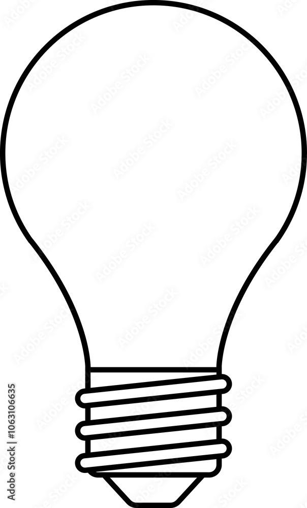 Light Bulb line icon, isolated on white background. Idea sign, solution, thinking concept. Lighting Electric lamp, electricity, shine, shiny. Flat style for graphic design, logo, web site, UI. Light Bulb line icon, isolated on white background. Idea sign, solution, thinking concept. Lighting Electric lamp, electricity, shine, shiny. Flat style for graphic design, logo, web site, UI.