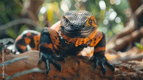 Gila Monster Venom: This mild neurotoxin from the Gila monster causes extreme pain but is non-lethal to humans, with potential therapeutic use for diabetes.
 photo