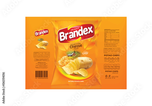 Chips packaging design - eps