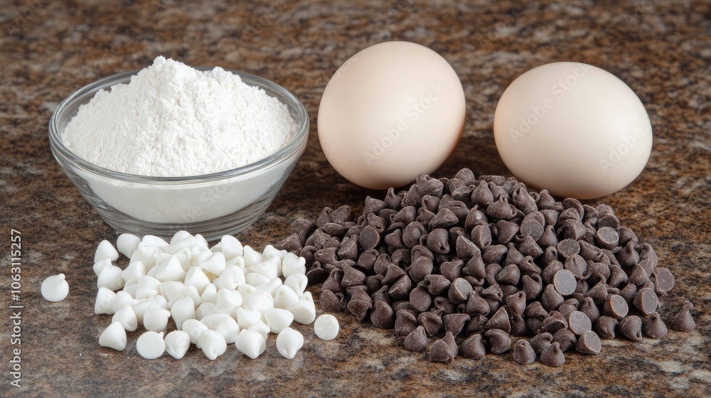 Baking Ingredients for Cookies and Desserts Baking Ingredients for Cookies and Desserts